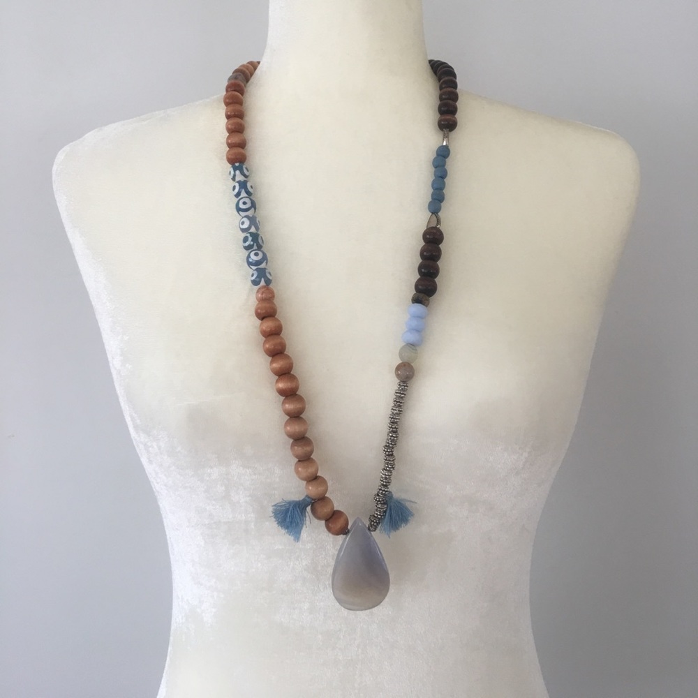 Beautiful Handmade Bohemian Tassel Necklace